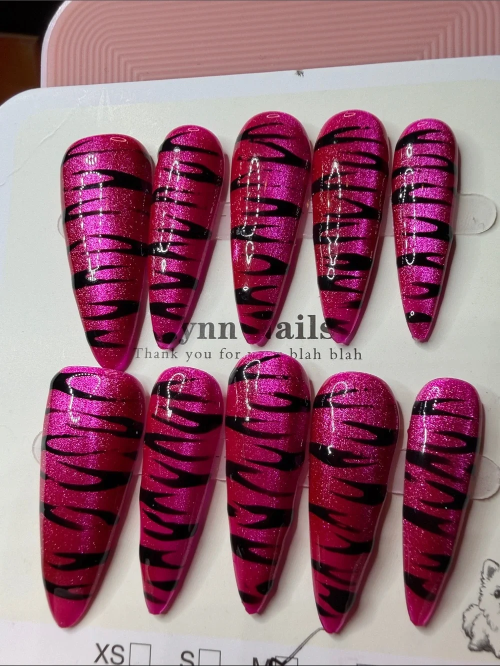N/A pink zebra